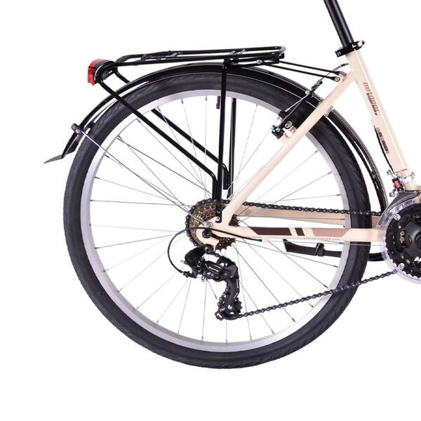 Eleven City Bike (2024) | Tiefeinsteiger | crema | 55 cm | L | Sunrace 5