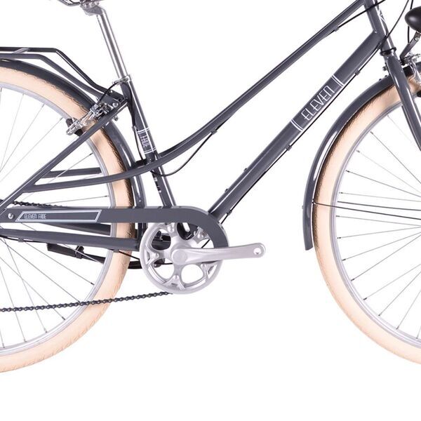 Eleven City Bike (2024) | Trapez | grau | 55 cm | L 4