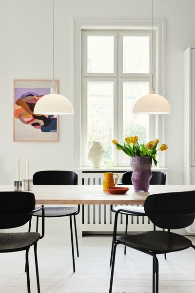 Ellen 30 Pendelleuchte Opal weiss | Weiß, image 2 of 4