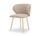Ellie dining chair Danny Cream | brown, thumbnail 1 of 4