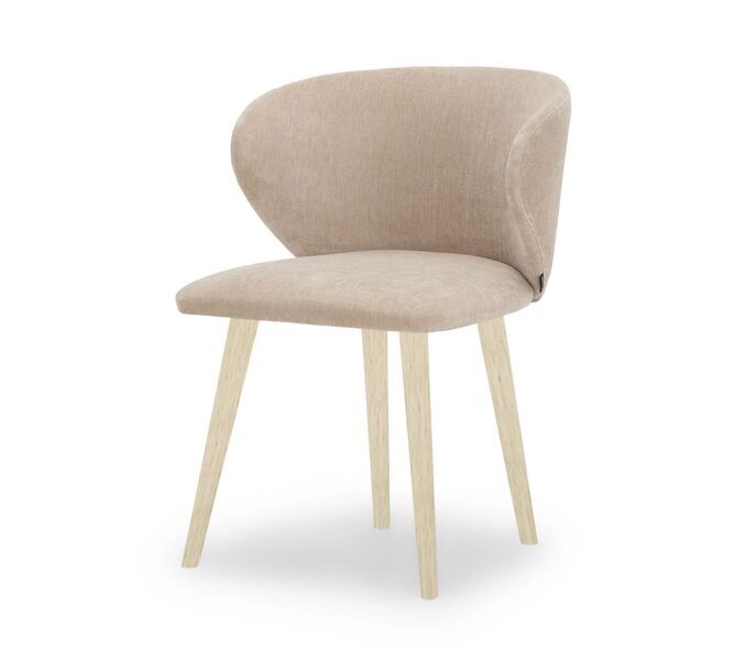 Ellie dining chair Danny Cream | brown, image 1 of 4