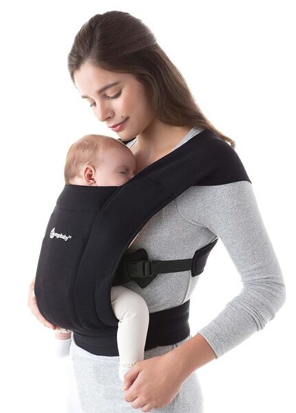 Embrace Ergonomische baby carrier | black, image 1 of 3