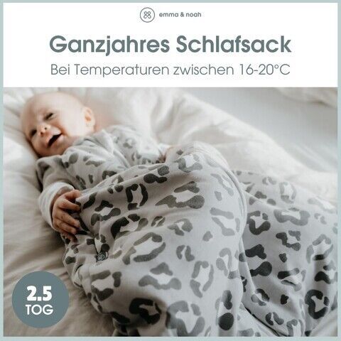 emma & noah TOG 2.5 Schlafsack ohne Füßen | pink 2