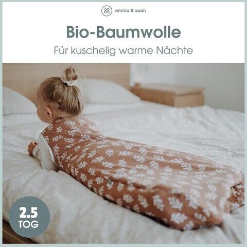 emma & noah TOG 2.5 Schlafsack ohne Füßen | pink 3