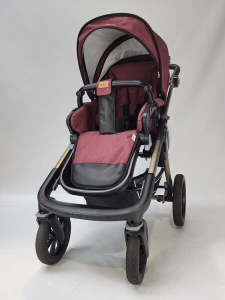 Emmaljunga NXT 90 2-in-1 stroller | grey/purple, image 3 of 5
