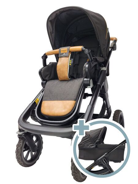 Emmaljunga NXT90 Flat outdoor combination stroller | black, image 1 of 5