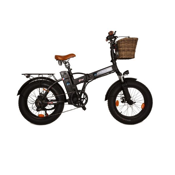 Energy Bike FATBike (2020) | schwarz | M | 100 - 500 km | mit Korb 1
