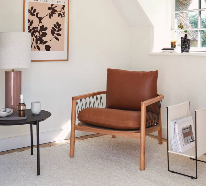 Enzo Sessel Leather Bronze | braun, image 2 of 4