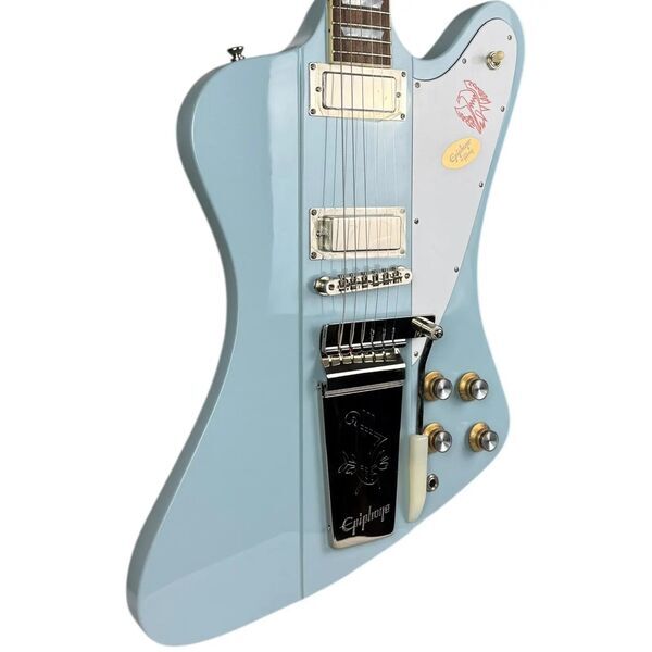 Epiphone 1963 Firebird V Vibrola Maestro 2024 - Frost Blue | Frost Blue, image 1 of 4