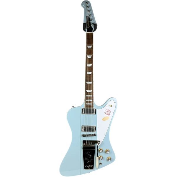 Epiphone 1963 Firebird V Vibrola Maestro 2024 - Frost Blue | Frost Blue, image 2 of 4