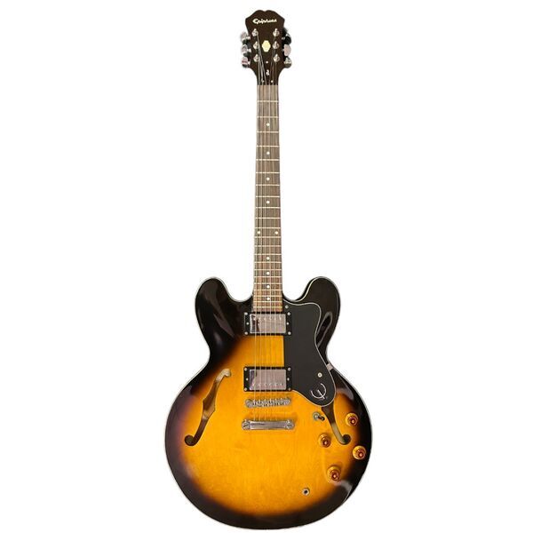 Epiphone Dot Semi-Hollow Electric Guitar | Vintage Sunburst, image 2 of 5