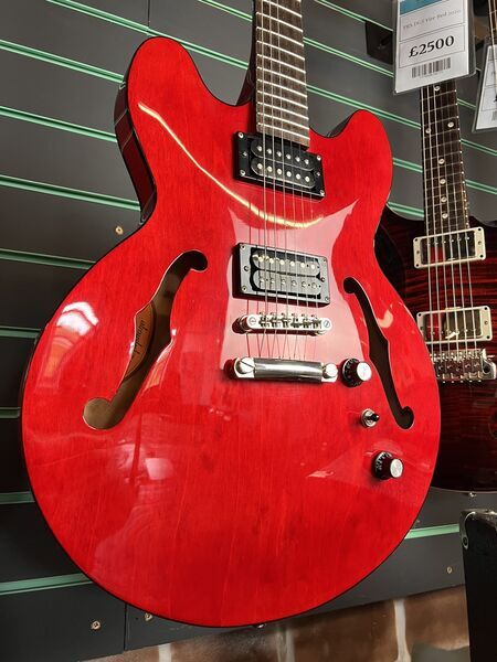 Epiphone Dot Studio Cherry 2014 Semi-Hollow Electric Guitar | cherry, image 3 of 5