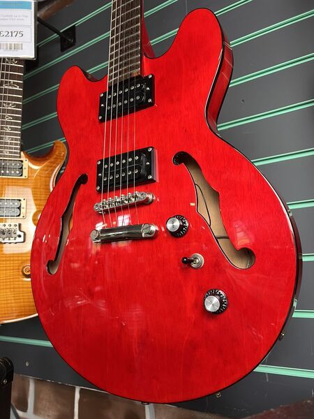 Epiphone Dot Studio Cherry 2014 Semi-Hollow Electric Guitar | cherry, image 4 of 5
