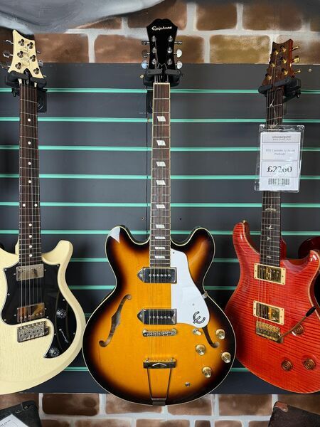 Epiphone Elitist 1965 Casino Outfit Sunburst 2010 Hollow Body Electric Guitar | sunburst, image 2 of 5