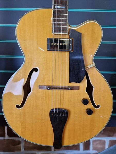 Epiphone Emperor Regent Gloss Natural 2008 Hollow Body Electric Guitar | Gloss Natural, image 4 of 5