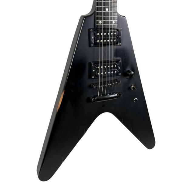 Epiphone Flying V Jeff Waters Signature Annihilation 2011 - Matte Black | mat črna, image 2 of 5