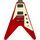 Epiphone Korea Flying V 1998 - Red | червено, thumbnail 1 of 5