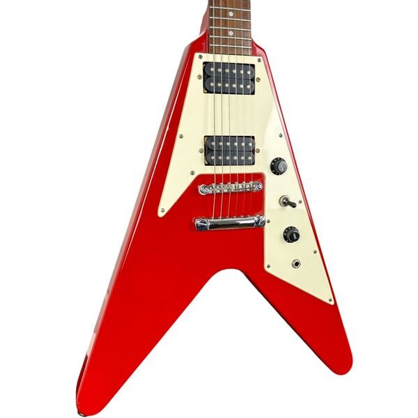 Epiphone Korea Flying V 1998 - Red | червено, image 2 of 5