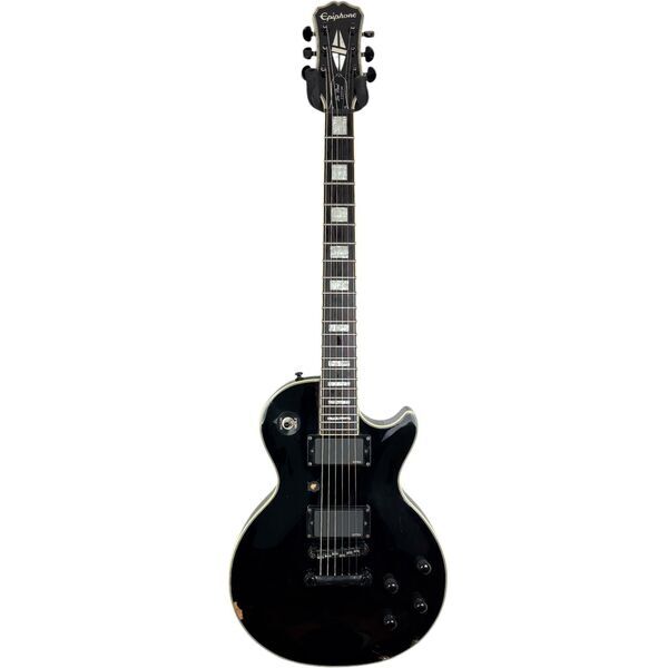 Epiphone Les Paul Custom EMG 2010 - Ebony | ebony, image 2 of 4