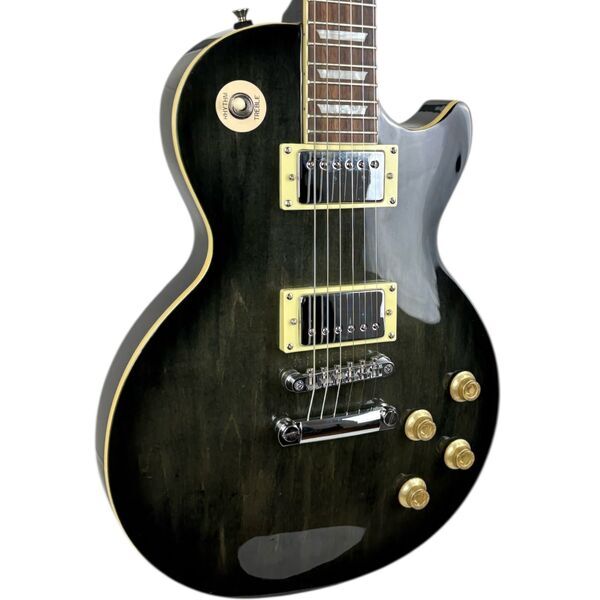Epiphone Les Paul Tribute 2010 - Translucent Black | Translucent Black, image 1 of 4