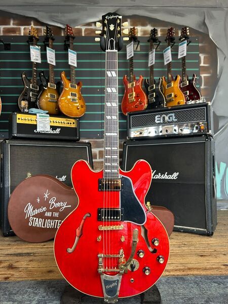 Epiphone Ltd Ed. 'Back to the Future' ES-345 2025 Semi-Hollow Electric Guitar | Original, image 1 of 5