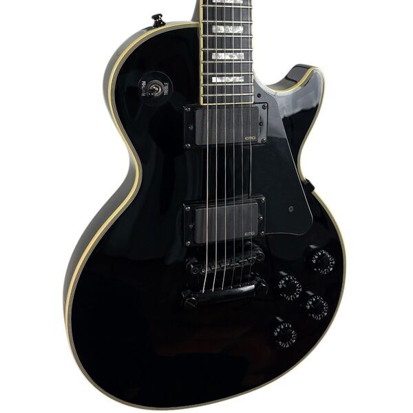 Epiphone MKH Matt Heafy Signature Wood Paul Custom 2013 | Ebony, image 2 of 5