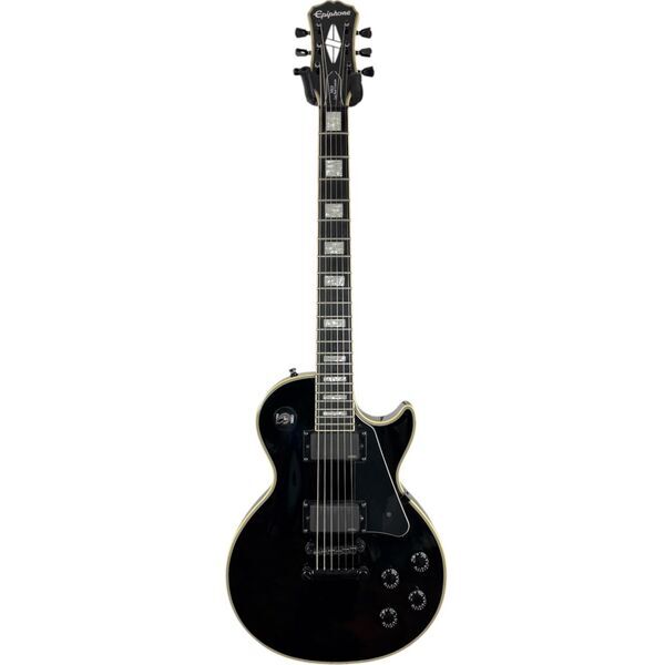Epiphone MKH Matt Heafy Signature Wood Paul Custom 2013 | Ebony, image 3 of 5