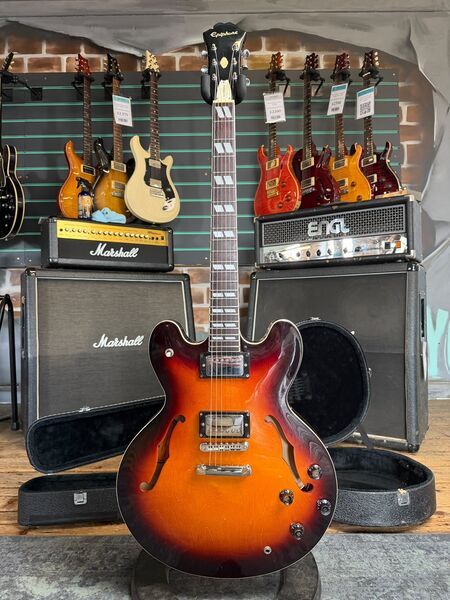 Epiphone Noel Gallagher SuperNova Vintage Sunburst 1997 Electric Guitar | Vintage Sunburst, image 1 of 5