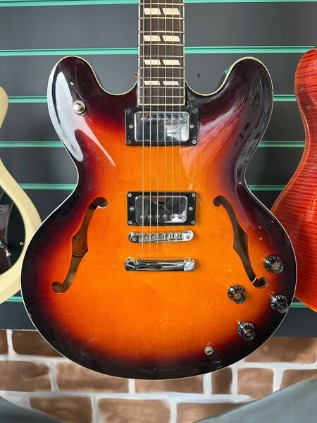 Epiphone Noel Gallagher SuperNova Vintage Sunburst 1997 Electric Guitar | Vintage Sunburst, image 4 of 5