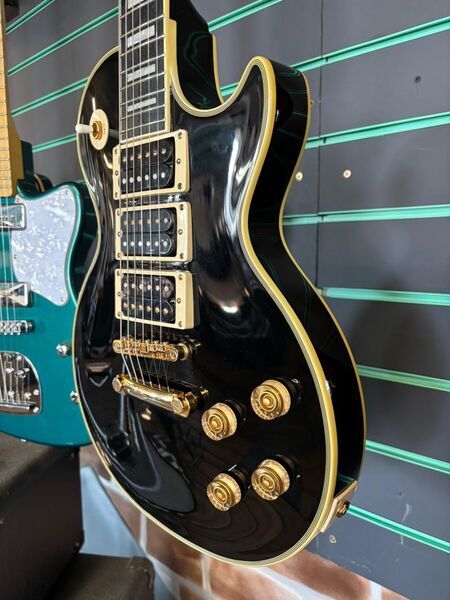 Epiphone Peter Frampton Les Paul Custom Ebony 2018 Electric Guitar | ebony, image 3 of 5