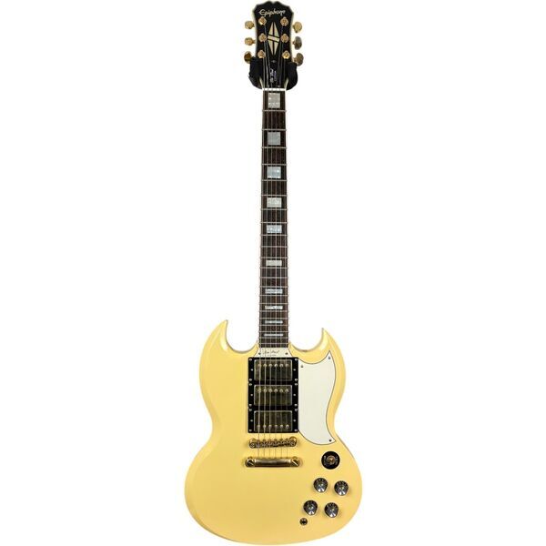 Epiphone SG Custom G-400 2010 - Ivory | ivory, image 3 of 5