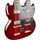 Epiphone SG Double Neck G-1275 2010 | череша червено, thumbnail 2 of 5