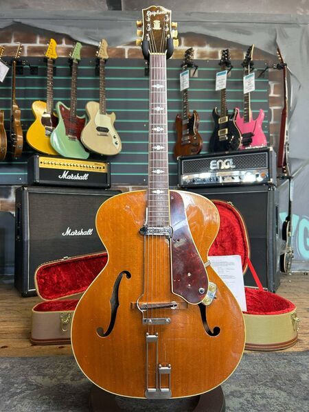 Epiphone Triumph Natural 1947 Hollow-Body Electric Guitar | Natural, image 1 of 5