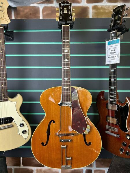 Epiphone Triumph Natural 1947 Hollow-Body Electric Guitar | Natural, image 2 of 5