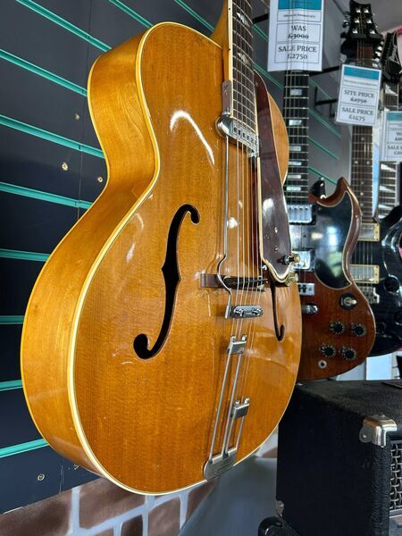 Epiphone Triumph Natural 1947 Hollow-Body Electric Guitar | Natural, image 3 of 5