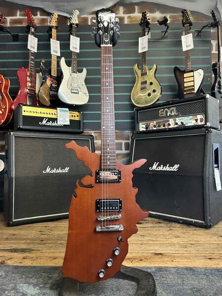 Epiphone USA Map Guitar Natural Satin 2005 Electric Guitar | Natural Satin, image 1 of 5