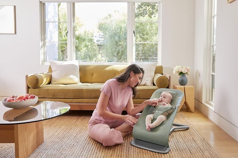 Ergobaby Evolve Bouncer Mesh | green 2