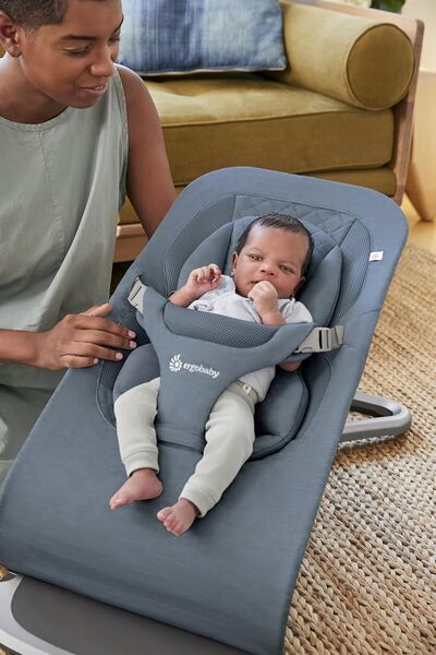 Ergobaby Evolve 3-in-1 Babywippe | blu 2