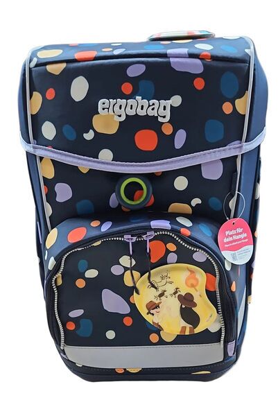 Ergobag Cubo Bärnsteinhöhle Schulrucksack | blue 1