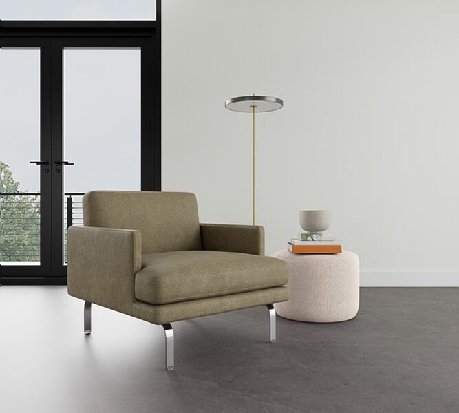Ernest armchair Moonlight Lark | brown, image 1 of 4
