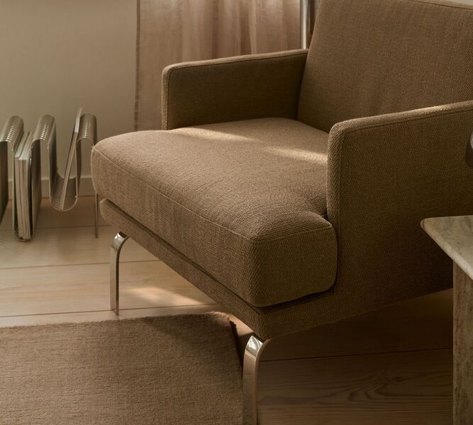 Ernest armchair Moonlight Lark | brown, image 3 of 4