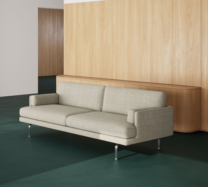 Ernest sofa 3-seater Vega Sand Dune | brown, image 1 of 5