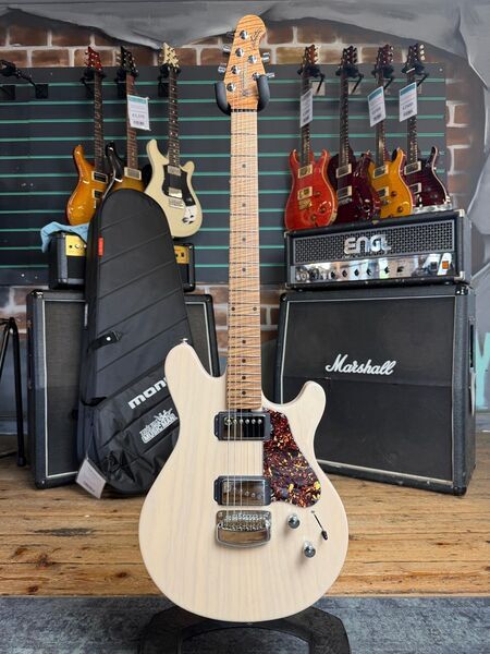 Ernie Ball Music Man Valentine Trans Buttermilk 2025 Electric Guitar | trans, image 1 of 5