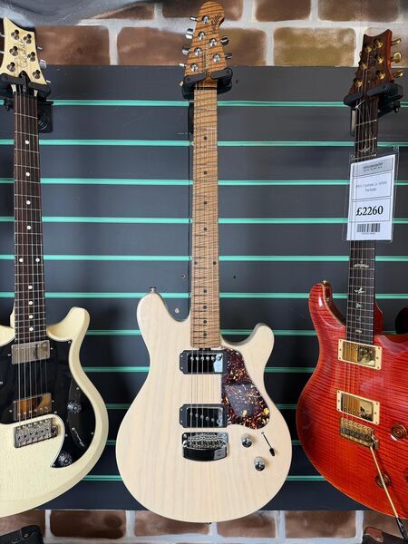 Ernie Ball Music Man Valentine Trans Buttermilk 2025 Electric Guitar | trans, image 2 of 5