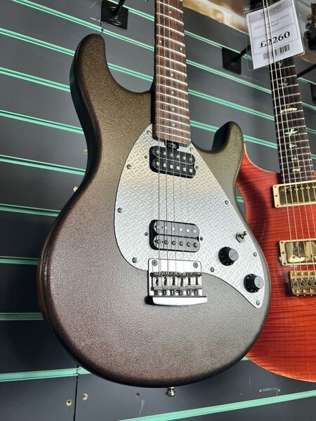 Ernie Ball MusicMan SUB 1 Guitar Textured Cinnamon 2004 Electric Guitar | Original, image 3 of 5