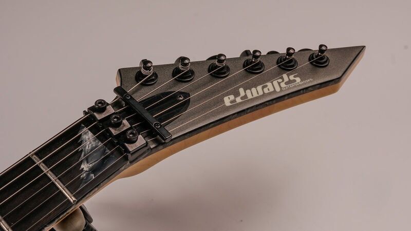 ESP Edwards E-AL-166 BLACKY Alexi Laiho Signature | Original, image 5 of 5