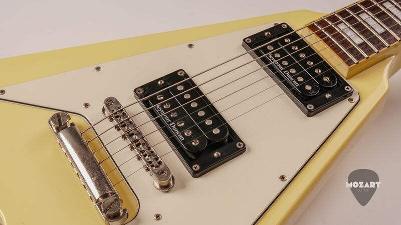 ESP Edwards E-FV-85D vintage white 2008 | Vintage white, image 3 of 5