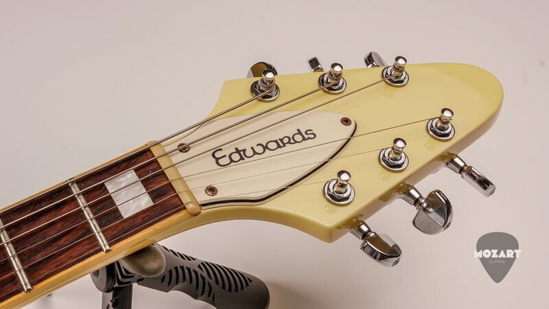 ESP Edwards E-FV-85D vintage white 2008 | Vintage white, image 5 of 5