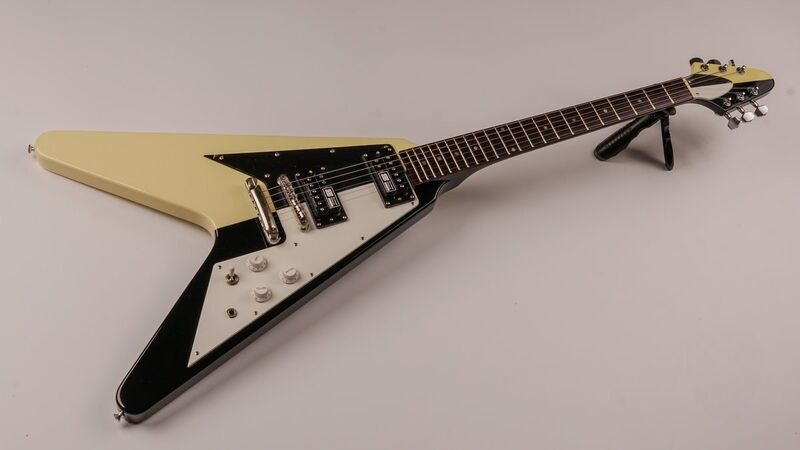 ESP EDWARDS E-FV-95WB - White/Black - Novi Old Stock | Bijela/crna, image 1 of 5