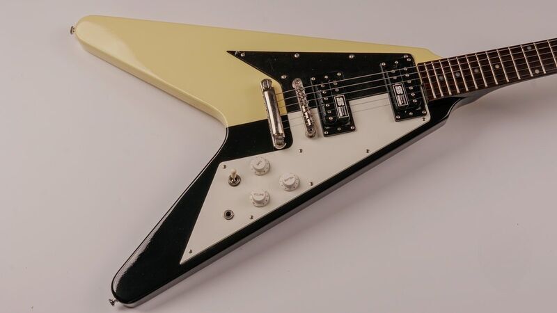 ESP EDWARDS E-FV-95WB - White/Black - Novi Old Stock | Bijela/crna, image 2 of 5